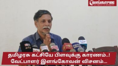 தமிழரசு, கட்சியே பிளவுக்கு, இளங்கோவன்