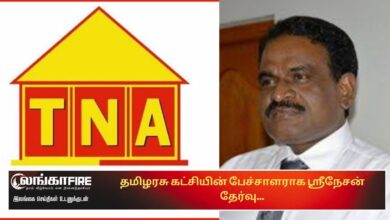 தமிழரசு, கட்சியின், பேச்சாளராக, ஸ்ரீநேசன்