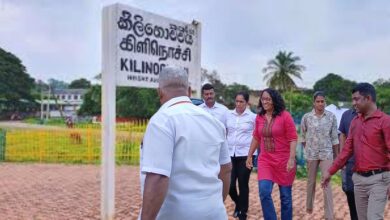 கிளிநொச்சியில், ஹரிணி, வாக்குறுதிகள், பிரதமர்