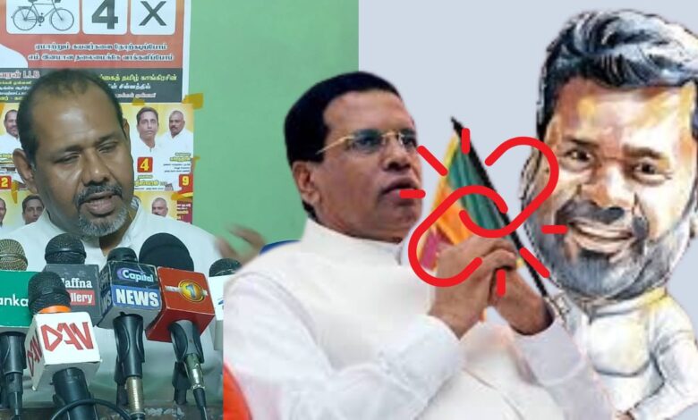 மைத்திரியை, பின்பற்றும், அநுர, பொன்னம்பலம்