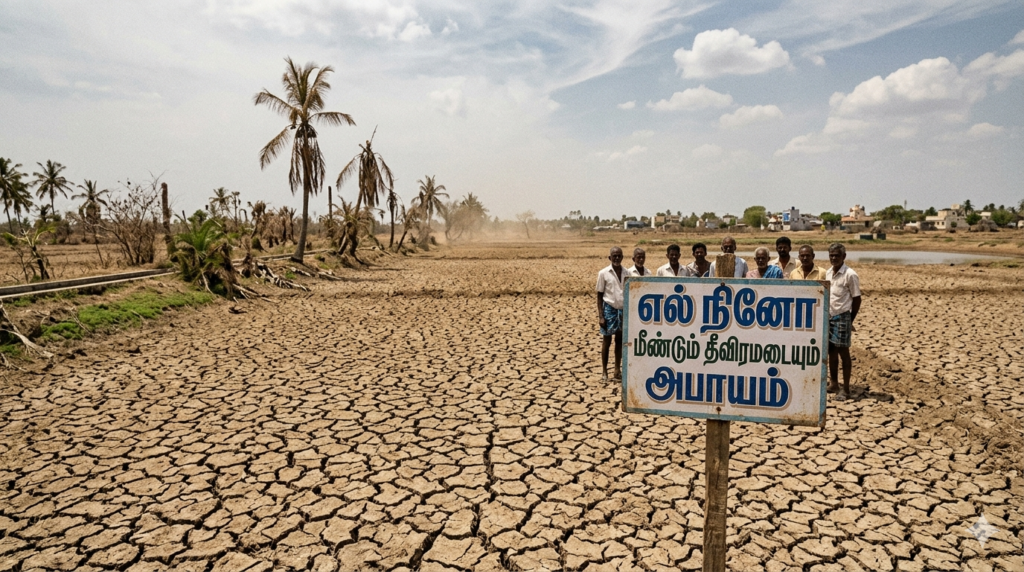 எல் நினோ, El Niño தமிழ் செய்திகள், உலக காலநிலை மாற்றம், பசிபிக் பெருங்கடல் வெப்பம், உலக வெப்பமயமாதல், வறட்சி அபாயம், வெள்ளப்பெருக்கு, காலநிலை எச்சரிக்கை, சுற்றுச்சூழல் செய்திகள், உலக பேரழிவு செய்திகள்