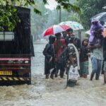 இலங்கையில் கனமழை: 25 பேர் இடம்பெயர்வு; 8 மாவட்டங்களில் குடிநீர் தட்டுப்பாடு